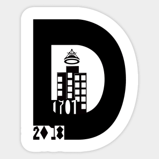 DETFLEX Inspired Pride of Detroit Sticker